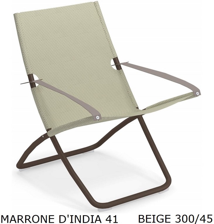 Emu Snooze Sdraio Chaise Longue pieghevole