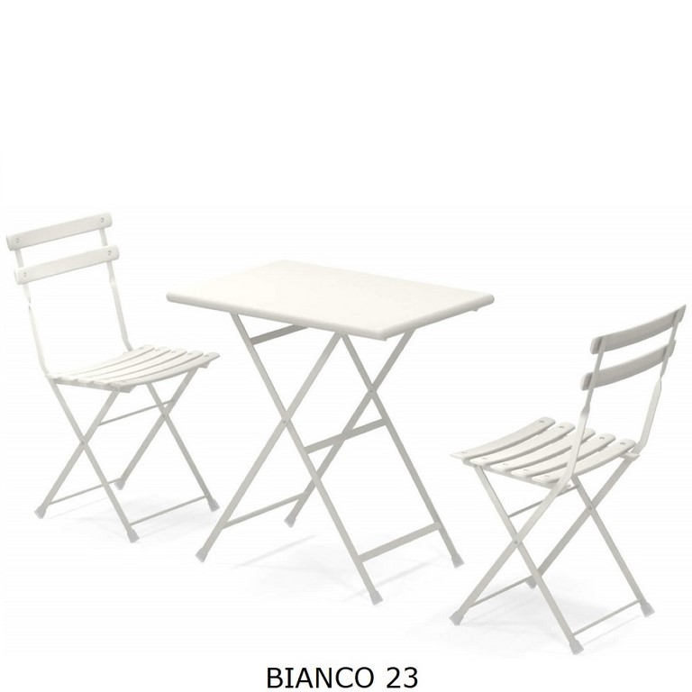 Set Arc en Ciel EMU Tavolo 50 x 70 + 2 Sedie