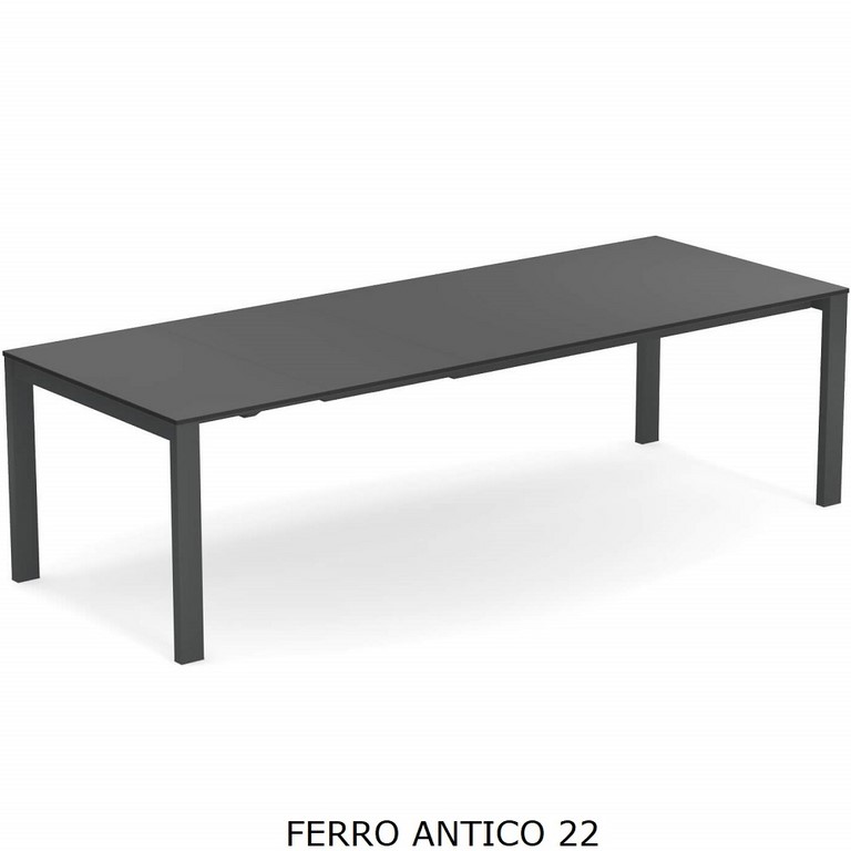 Tavolo Round allungabile 160 + 54 + 54 x 100 EMU
