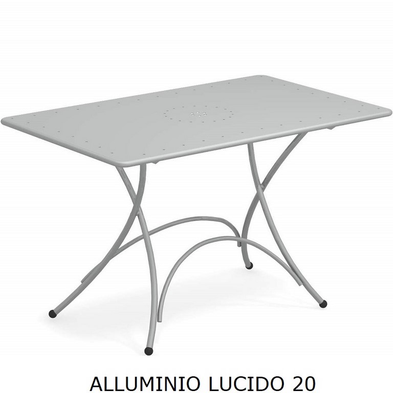 Tavolo Pigalle rettangolare EMU cm. 118x76