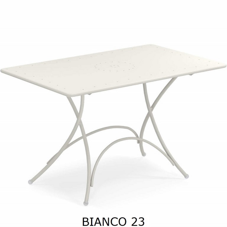 Tavolo Pigalle rettangolare EMU cm. 118x76