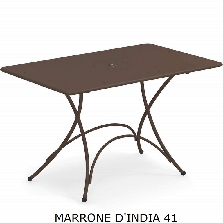 Tavolo Pigalle rettangolare EMU cm. 118x76