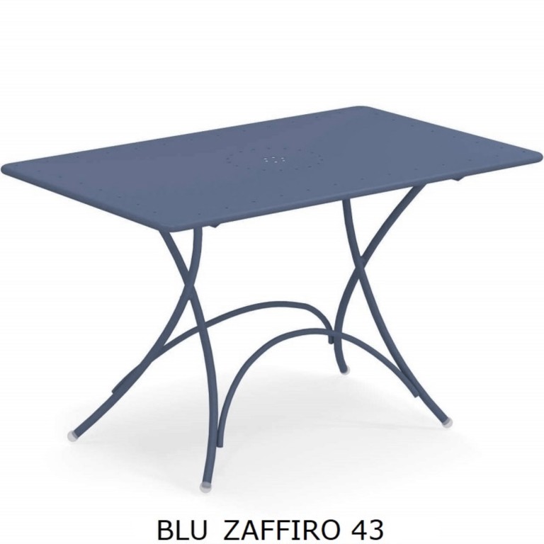 Tavolo Pigalle rettangolare EMU cm. 118x76