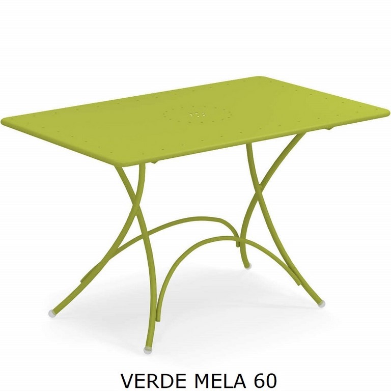 Tavolo Pigalle rettangolare EMU cm. 118x76