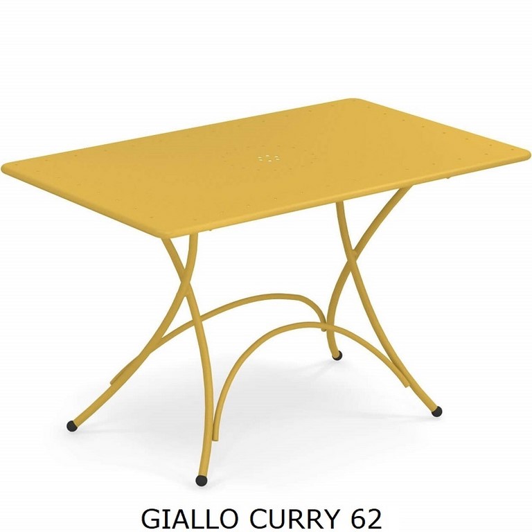 Tavolo Pigalle rettangolare EMU cm. 118x76