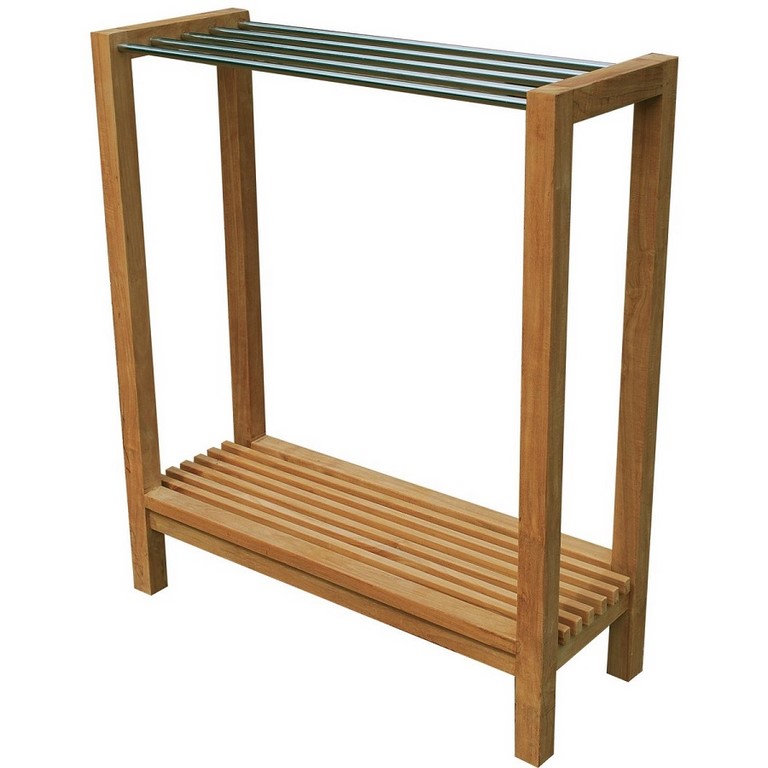 Portasalviette in teak