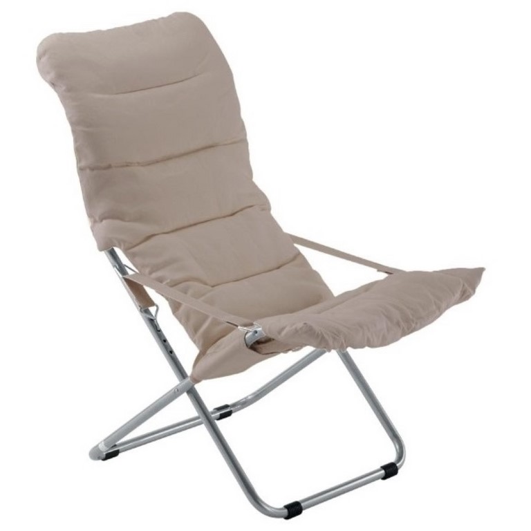 Sdraio Fiesta Soft Fiam Telaio Silver