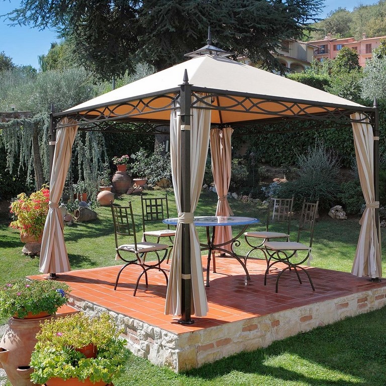 Collezione Gazebo Gaia in ferro forgiato
