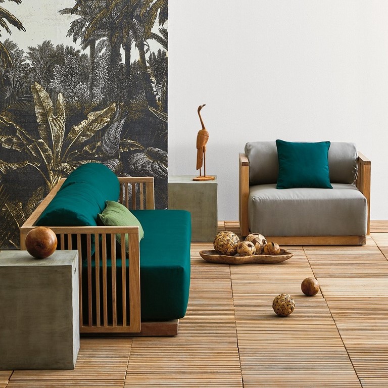 Centro tavola in teak