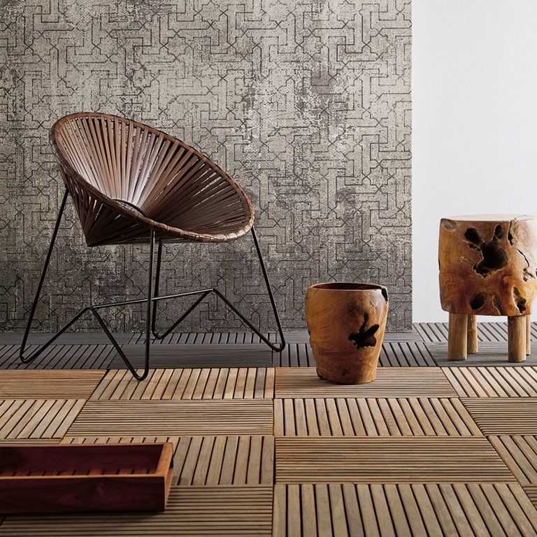 Vasi decorativi in teak