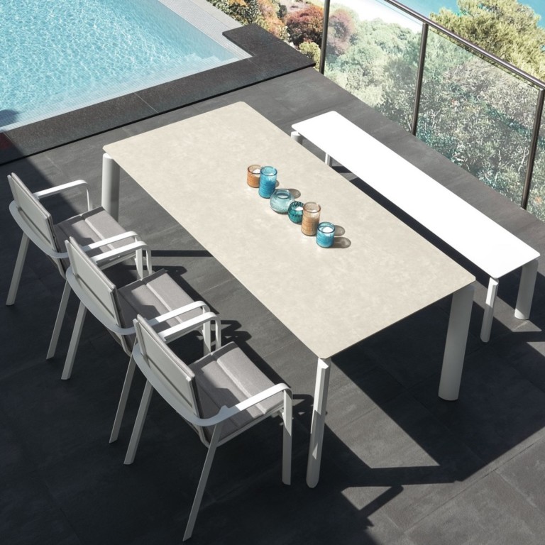 TAVOLO MILO 200-260 CERAMICA TALENTI