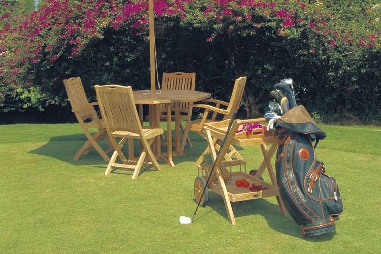 Tavolo Teak Bristol Ottagonale ​Centro Mobili Giardino