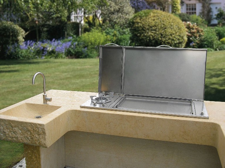 Barbecue Planet serie Oasi 55 e 80 da incasso