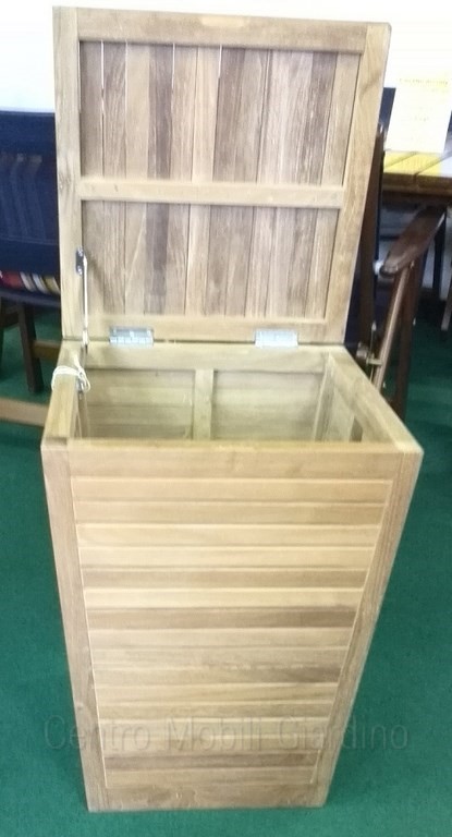 Oxy Contenitore Grande Teak Giardino di Legno