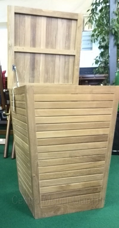 Oxy Contenitore Grande Teak Giardino di Legno