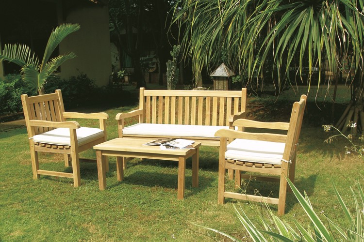 Poltrona Classica Teak Giardino di Legno