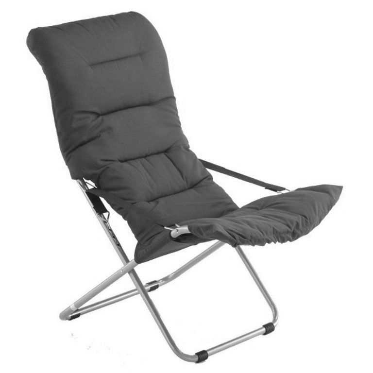 Sdraio Fiesta Soft Fiam Telaio Silver