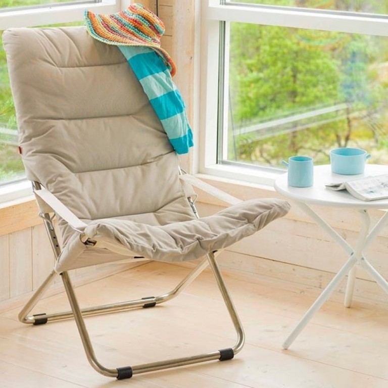 Sdraio Fiesta Soft Fiam Telaio Silver