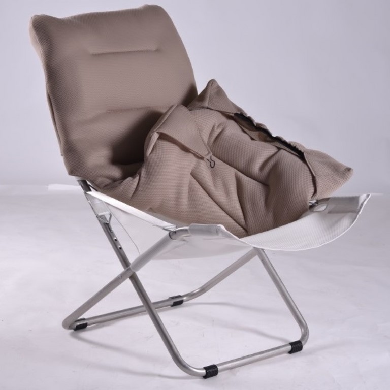Sdraio Fiesta Soft Fiam Telaio Silver