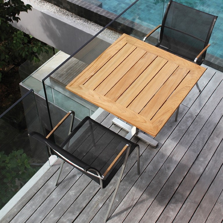 Collezione Taboela Inox - Alluminio - Teak