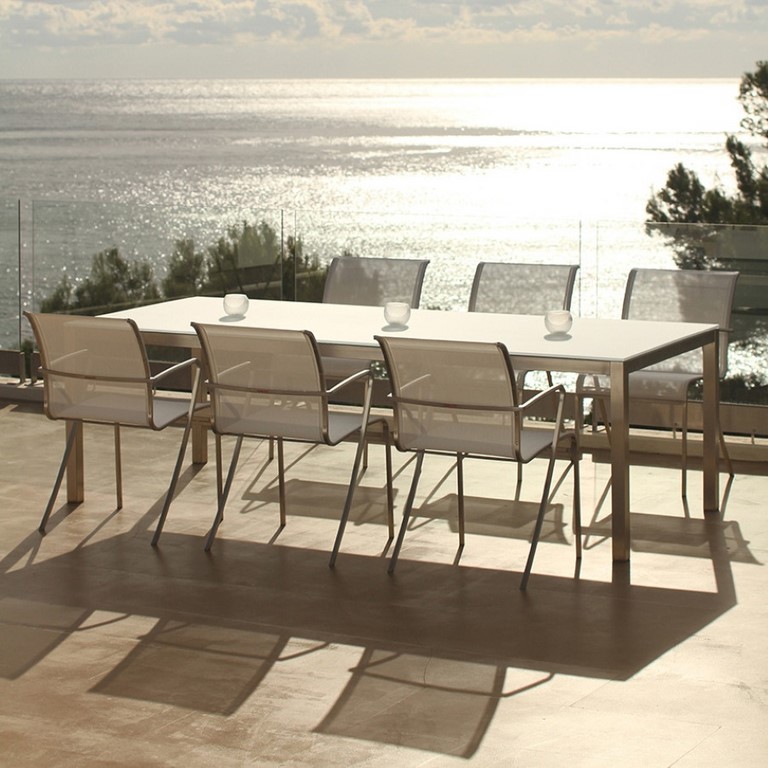 Collezione Taboela Inox - Alluminio - Teak
