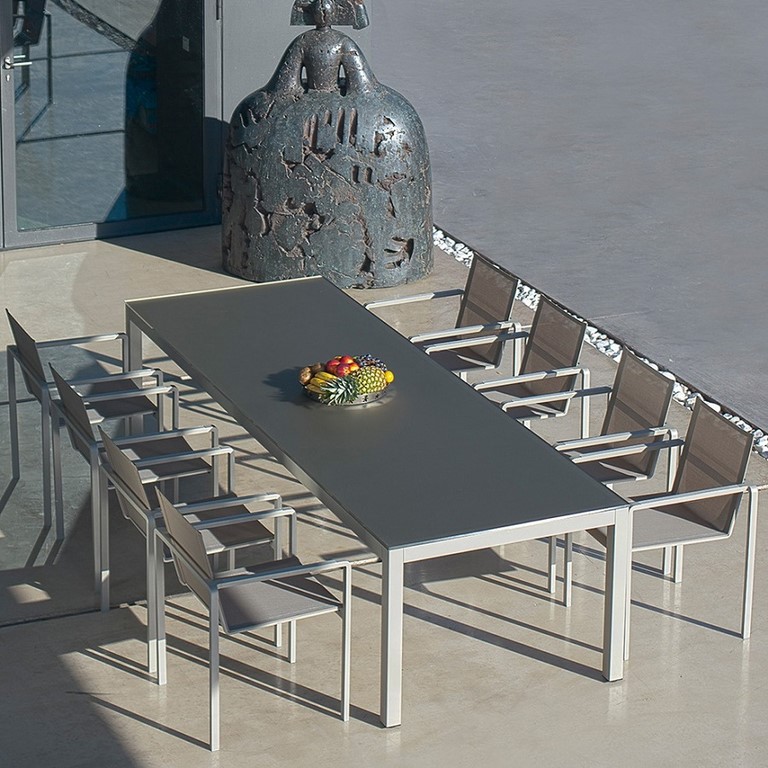 Collezione Taboela Inox - Alluminio - Teak
