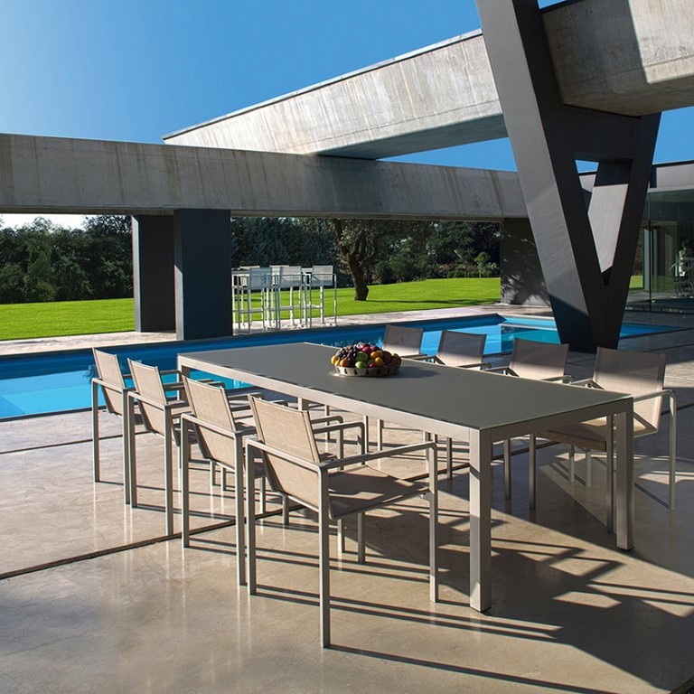 Collezione Taboela Inox - Alluminio - Teak