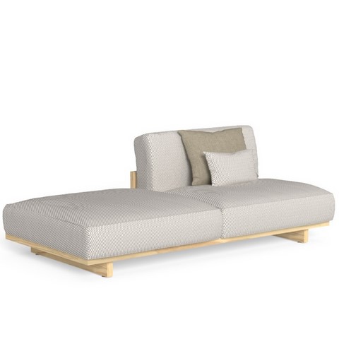 MODULO SOFA CENTRALE + POUF DESTRO ARGO TALENTI