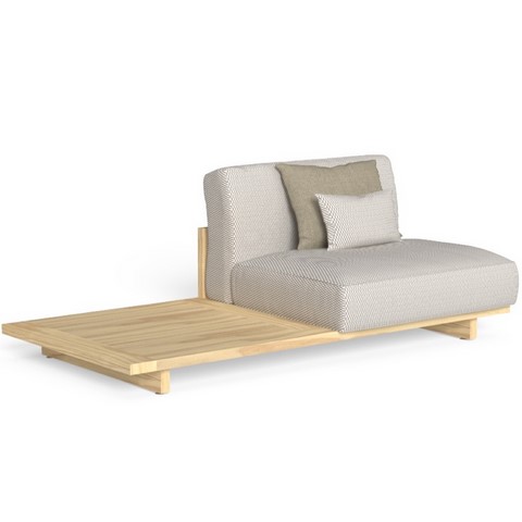 MODULO SOFA CENTRALE + TAVOLO BASSO DESTRO ARGO TALENTI