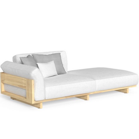 MODULO SOFA DESTRO SALOTTO + POUF ARGO TALENTI
