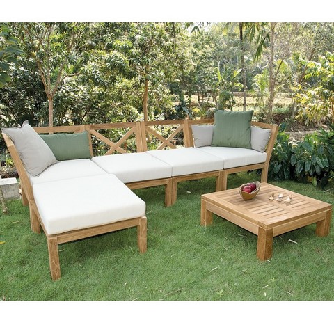 Salotto Venezia in teak il giardino di legno