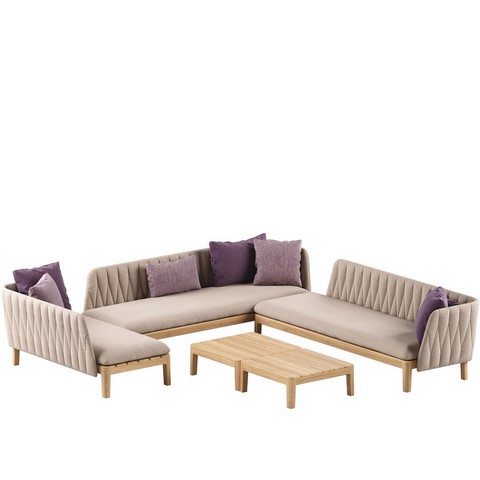 Divano Lounge Calypso 210 Royal Botania
