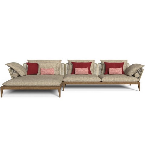Talenti Divano modulare Cruise Teak