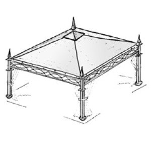 Gazebo Eden Collezione Gazebi Gaia